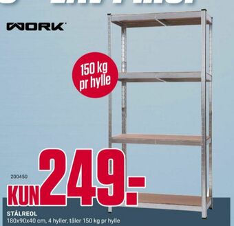 Europris Ukjent reol tilbud