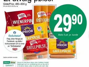 Gilde wienerpølser