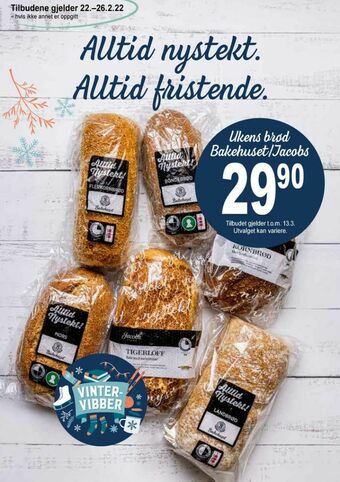 Joker Bakehuset brød tilbud