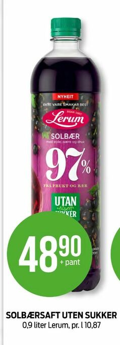 Kiwi Lerum saft tilbud