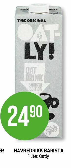 Kiwi Oatly havredrikk tilbud