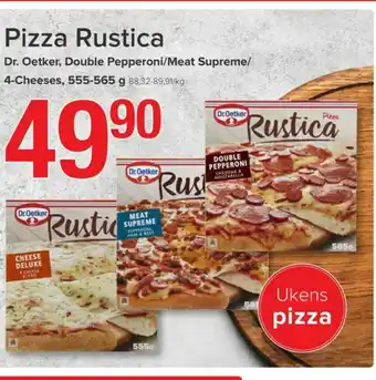 Spar Rustica pizza tilbud