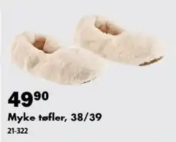Biltema Myke tøfler tilbud
