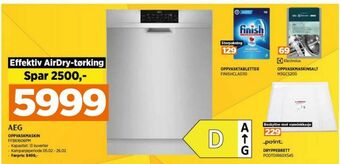 POWER Aeg oppvaskmaskin tilbud