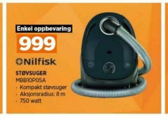 POWER Nilfisk støvsuger tilbud