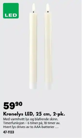Kronelys LED