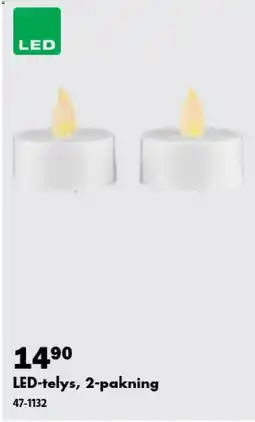 Biltema LED-telys tilbud