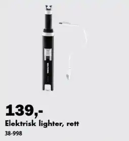 Biltema Elektrisk lighter, rett tilbud