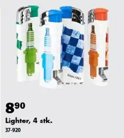 Biltema Lighter, 4 stk. tilbud