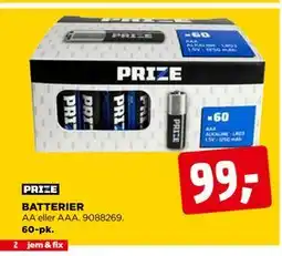 jem & fix PRIZE BATTERIER tilbud
