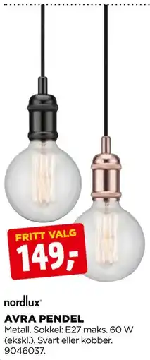 jem & fix AVRA PENDEL tilbud
