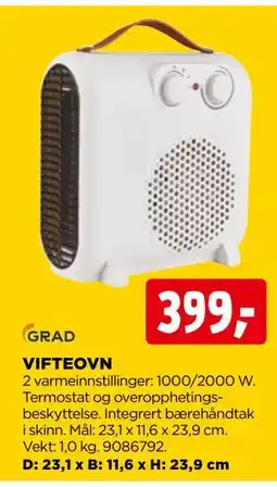 jem & fix VIFTEOVN tilbud