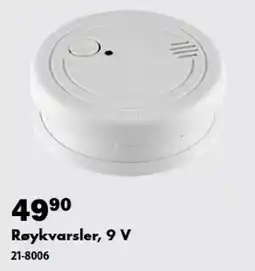 Biltema Røykvarsler, 9 V tilbud