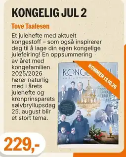 Ark Bokhandel Tove Taalesen Kongelig Jul 2 tilbud