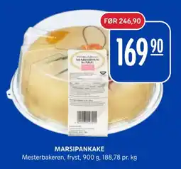Rema 1000 Mesterbakeren marsipankake tilbud