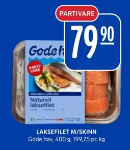 Rema 1000 Gode hav laksefilet tilbud