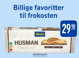 Rema 1000 Wasa knekkebrød husman tilbud