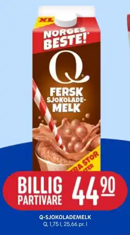 Rema 1000 Q sjokolademelk tilbud
