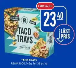 Rema 1000 Taco Trays tilbud