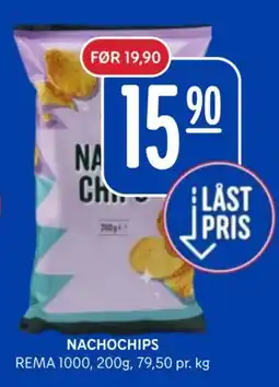 Rema 1000 Rema 1000 nachochips tilbud