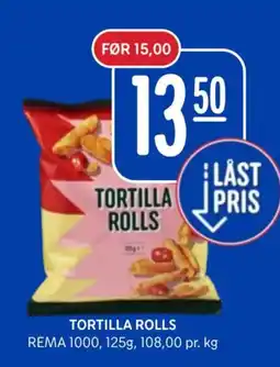 Rema 1000 Tortilla Rolls tilbud