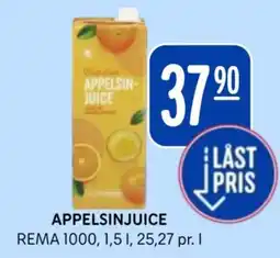 Rema 1000 Appelsinjuice tilbud
