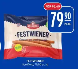 Rema 1000 Nordfjord Festwiener tilbud
