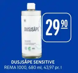 Rema 1000 Dusjsåpe sensitive tilbud