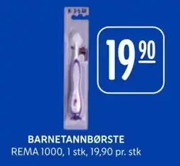 Rema 1000 Rema 1000 barnetannbørste tilbud
