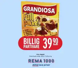 Rema 1000 Grandiosa Full Pakke tilbud