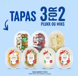 Rema 1000 Tapas tilbud