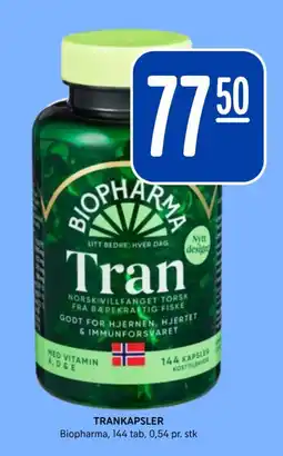 Rema 1000 Biopharma Tran tilbud