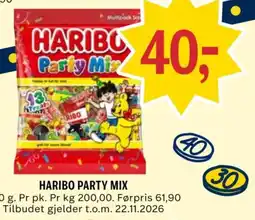 Coop Prix Haribo party mix tilbud