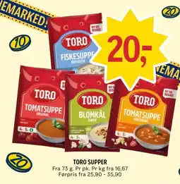 Coop Prix Toro supper tilbud