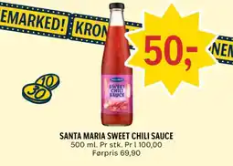 Coop Prix Santa maria sweet chili sauce tilbud