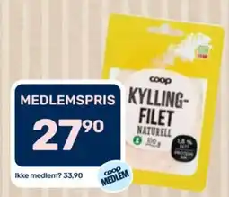 Coop Marked Coop Kyllingfilet Naturell tilbud