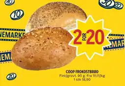 Coop Prix Coop frokostbrød tilbud