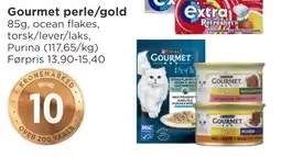 Meny Gourmet perle/gold tilbud