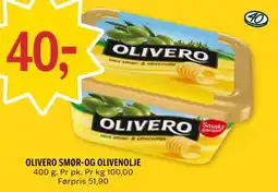 Coop Prix Olivero smør-og olivenolje tilbud