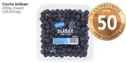 Meny Cevita blåbær tilbud