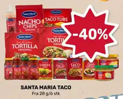 Matkroken Santa Maria Taco tilbud