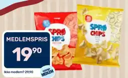 Matkroken Sprø Chips tilbud
