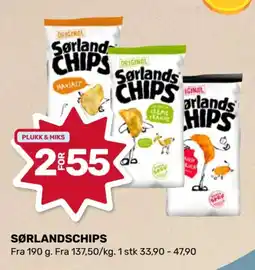 Matkroken Sørlandschips tilbud