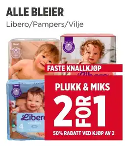 Meny Alle bleier tilbud
