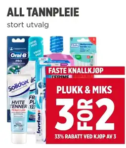 Meny All tannpleie tilbud