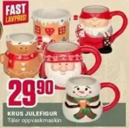 Europris Krus julefigur tilbud