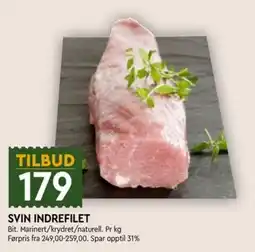 Coop Mega Svin indrefilet tilbud