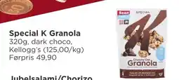 Meny Kellogg's Special K Granola tilbud