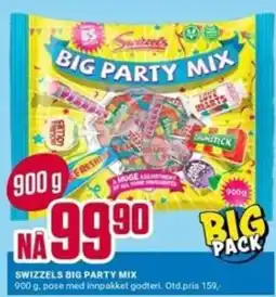 Europris Swizzels Big Party Mix tilbud