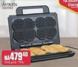 Europris Äviken wafflepan tilbud